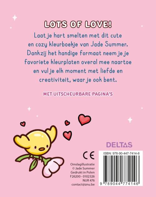 Lots of Love - Cozy kleurboekje Jade Summer