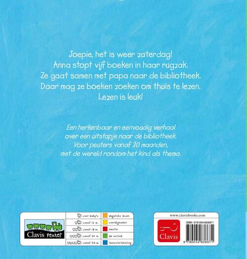 Anna in de bibliotheek