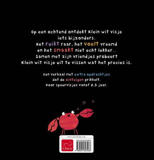 Klein wit visje en het vreemde ding