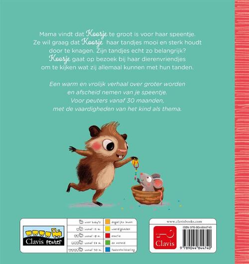 Koosje heeft een speentje