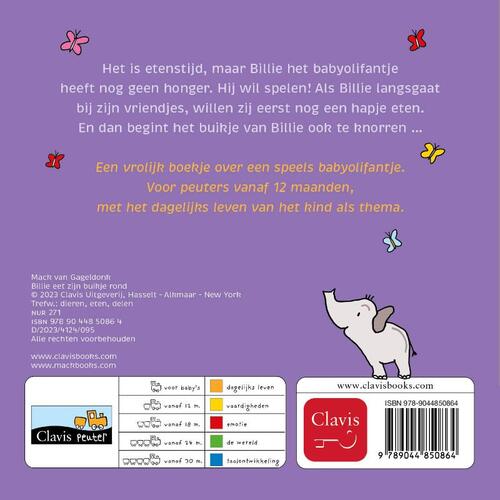 Billie eet zijn buikje rond