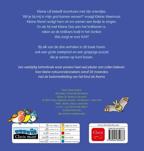 Kleine Uil, spelen in de nacht