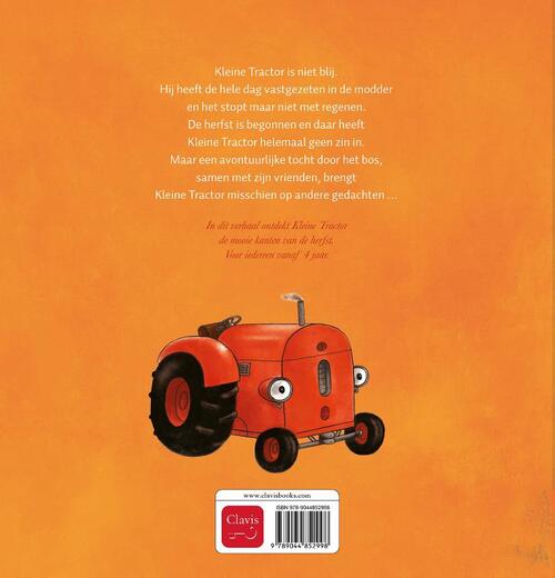 Kleine Tractor in de herfst