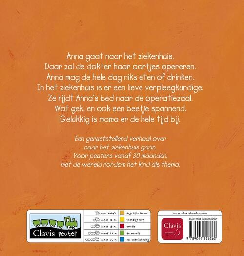 Anna in het ziekenhuis