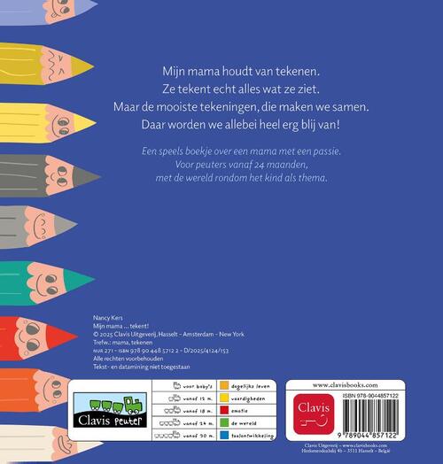 Mijn mama ... tekent!