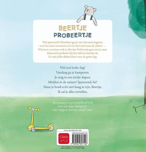 Beertje Probeertje gaat kamperen