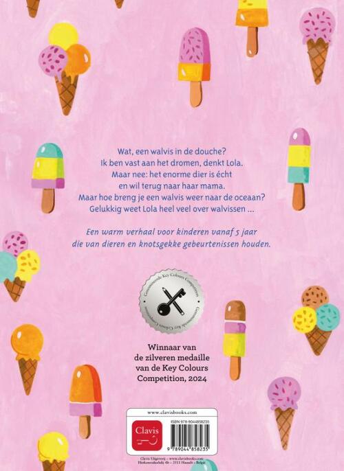 Er zit een walvis in de douche