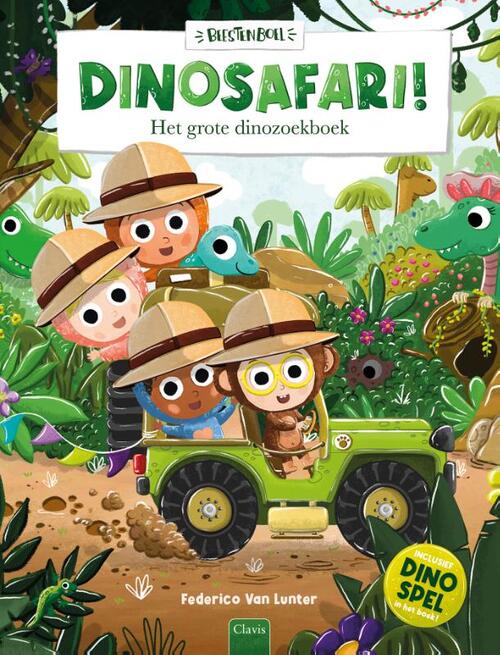 Dinosafari! Het grote dinozoekboek