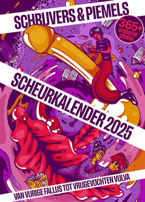 Schrijvers en piemels scheurkalender 2025