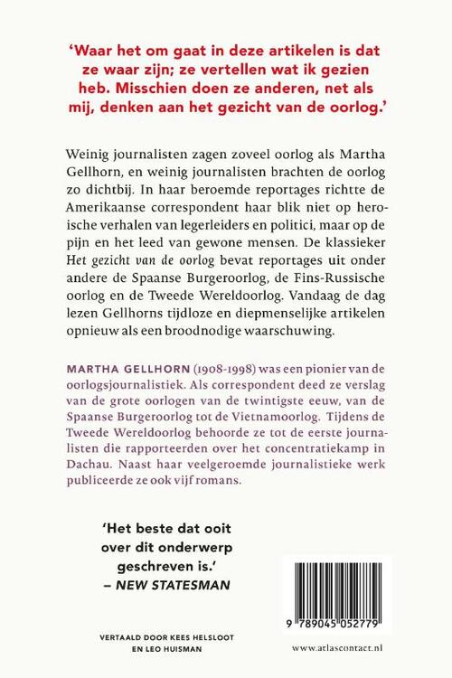 Het gezicht van de oorlog