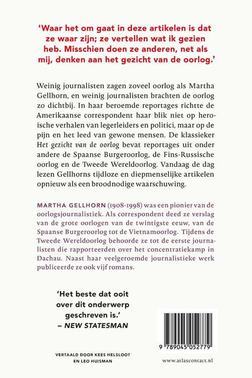 Het gezicht van de oorlog