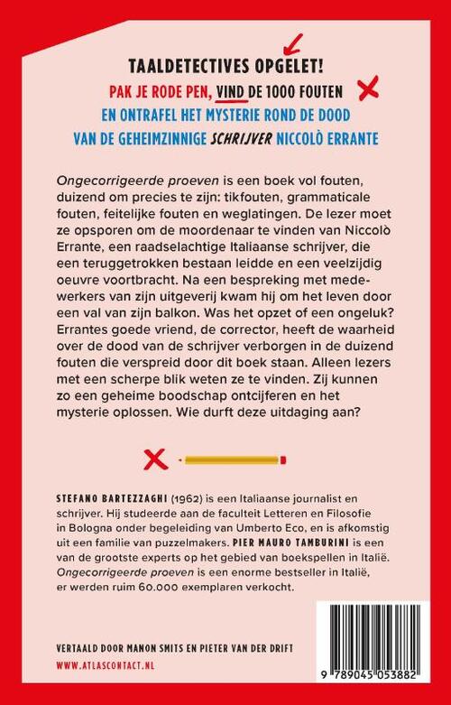 Ongecorrigeerde proeven
