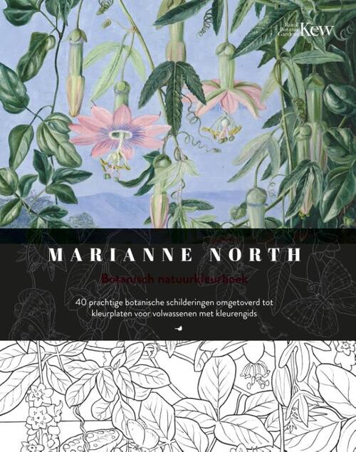 Marianne North Botanisch natuurkleurboek