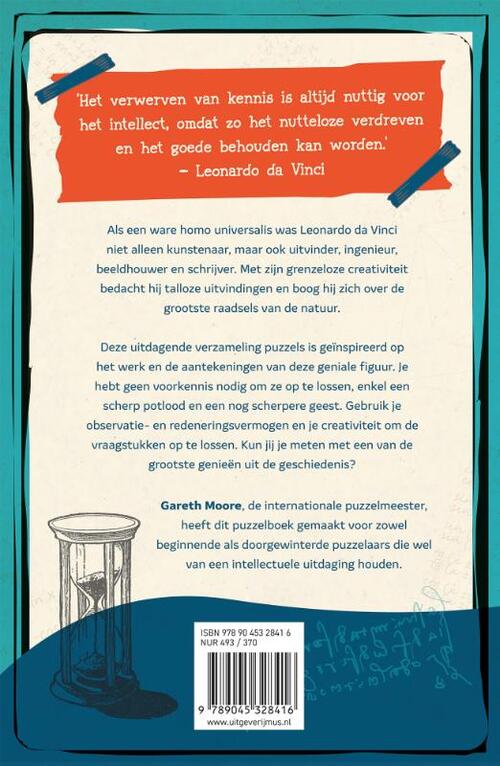 Mr. Brein Leonardo Da Vinci puzzelboek