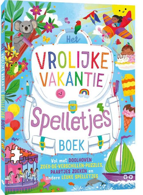Het vrolijke vakantie spelletjesboek