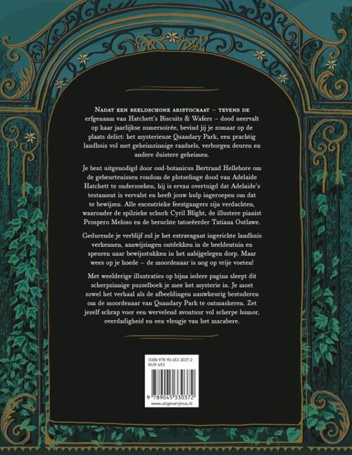 Moordmysterie puzzelboek