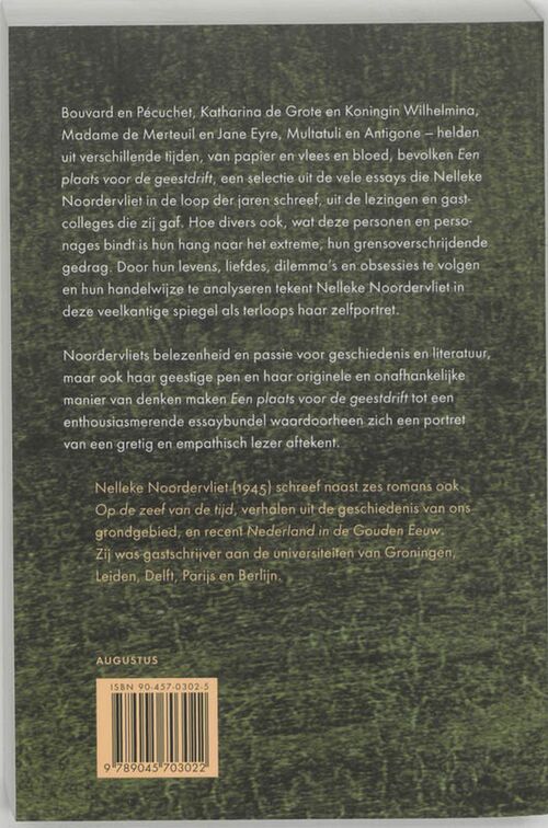 Een plaats voor de geestdrift