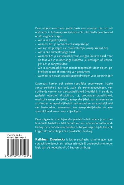 Aansprakelijkheidsrecht – een overzicht