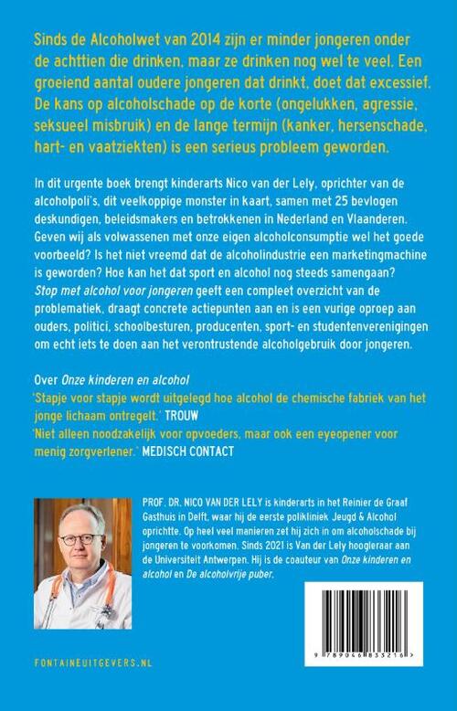 Stop met alcohol voor jongeren
