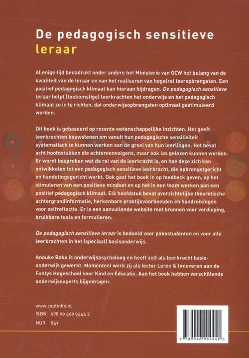 De pedagogisch sensitieve leraar