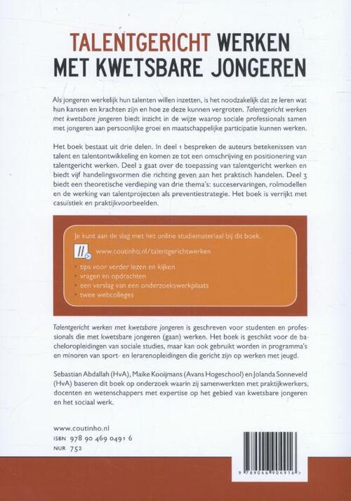 Talentgericht werken met kwetsbare jongeren