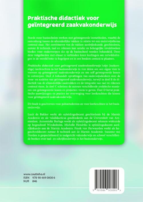Praktische didactiek voor geïntegreerd zaakvakonderwijs