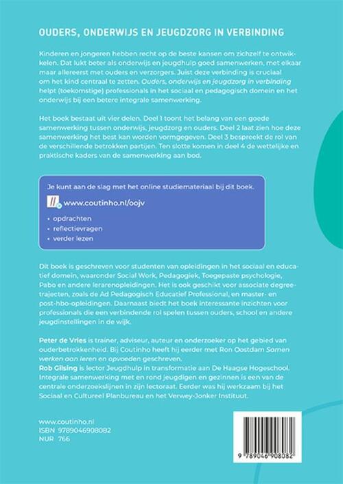 Ouders, onderwijs en jeugdzorg in verbinding