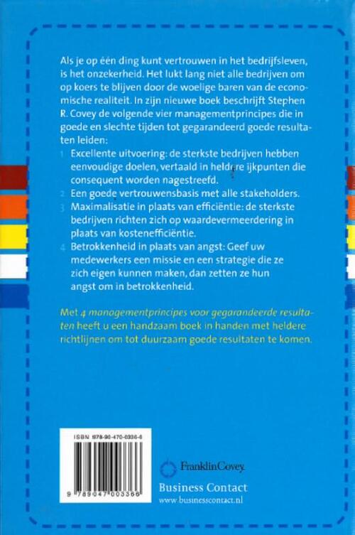 4 Managementprincipes Voor Gegarandeerde Resultaten