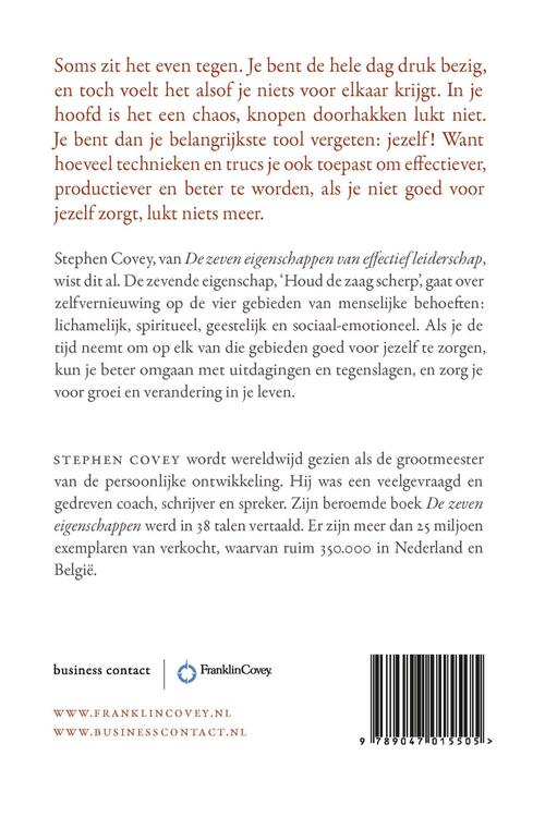 Houd de zaag scherp