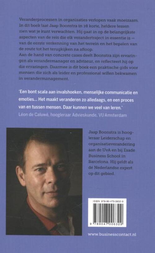 Verandermanagement in 28 lessen