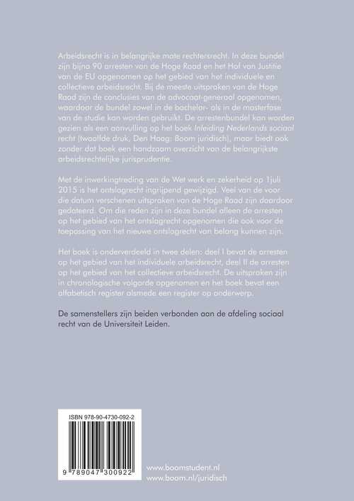 Arresten arbeidsrecht