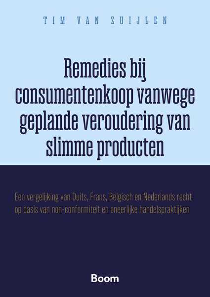 Remedies bij consumentenkoop vanwege geplande veroudering van slimme producten