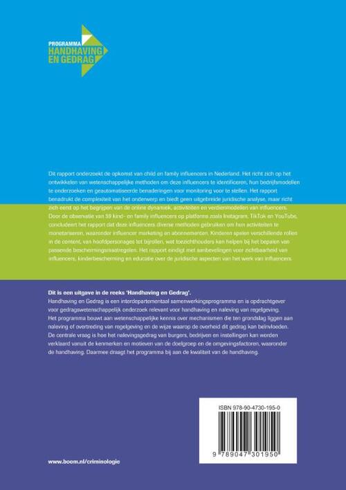 Child en family influencers op sociale media in Nederland