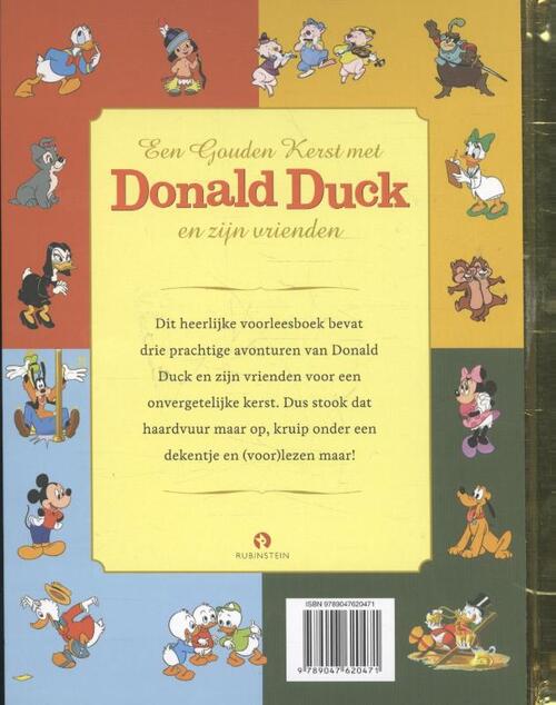 Een gouden kerst met Donald Duck en zijn vrienden