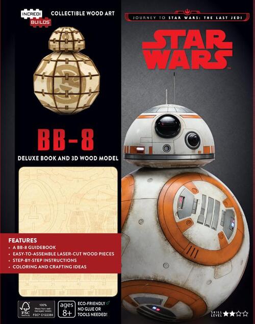 Star Wars - BB-8 Deluxe Boek met houten model BB-8