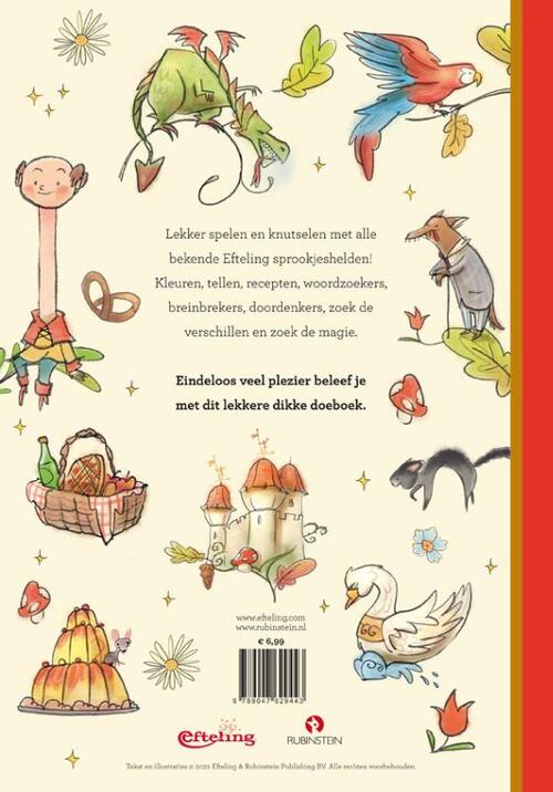 Efteling Doeboek, Diverse | Boek | 9789047629443 | Bruna