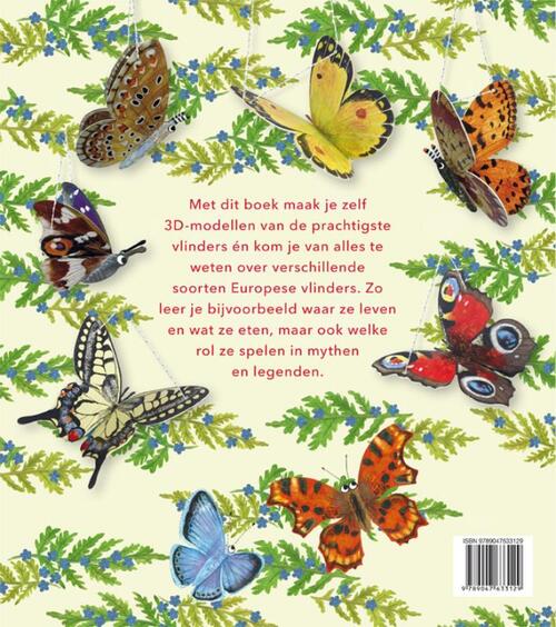 Vleugels maken de vlinder