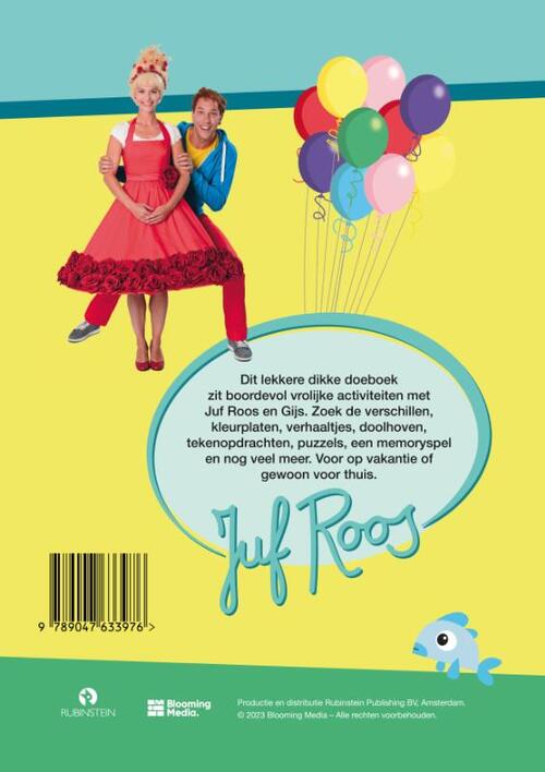 Het grote Juf Roos doeboek