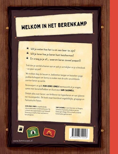 Poepen beren in het bos?