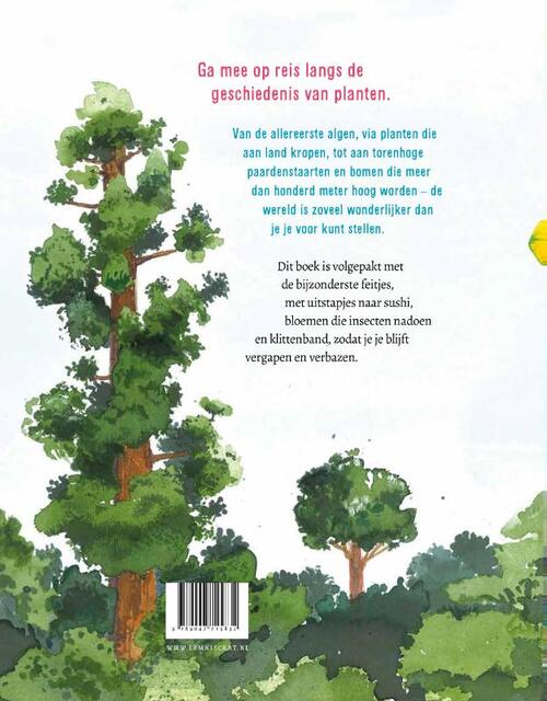 De plant die aan land kroop