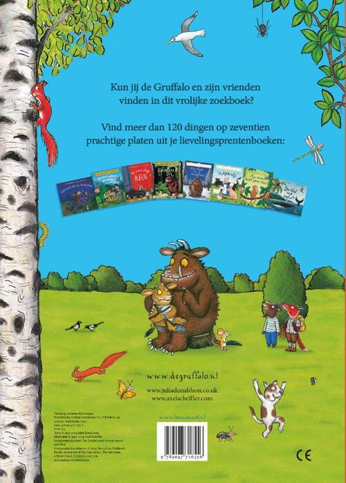 De Gruffalo en zijn vrienden zoekboek