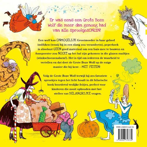 De Grote Boze Wolf onderzoekt sprookjes