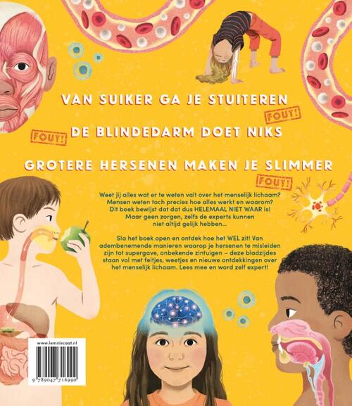 Alles wat je weet over het menselijk lichaam is FOUT