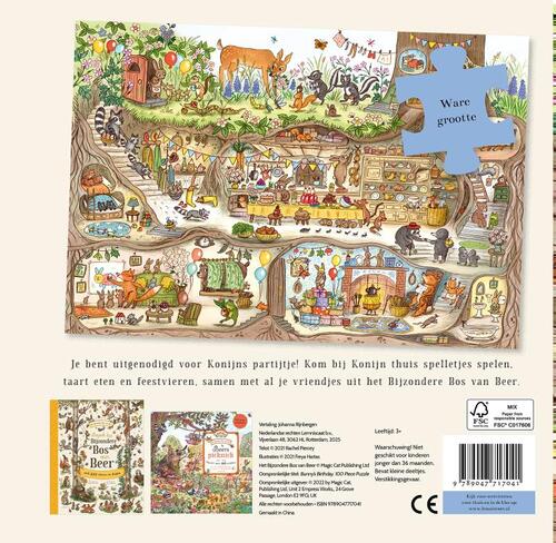 Konijns Partijtje Puzzel