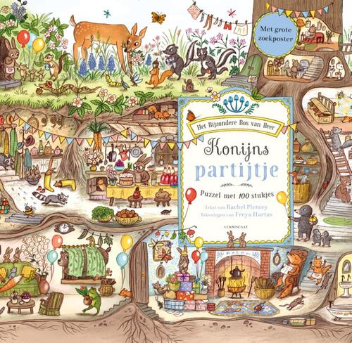 Konijns Partijtje Puzzel