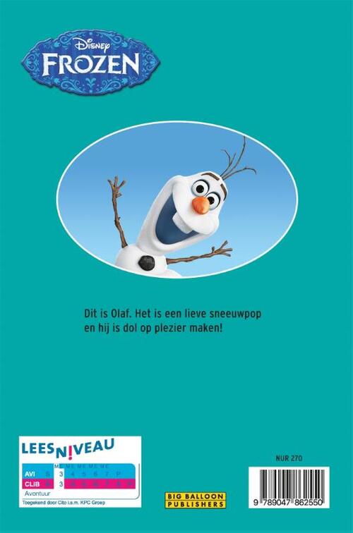 AVI Disney - Frozen, Dag, Olaf!, Diversen | Boek | | Bruna