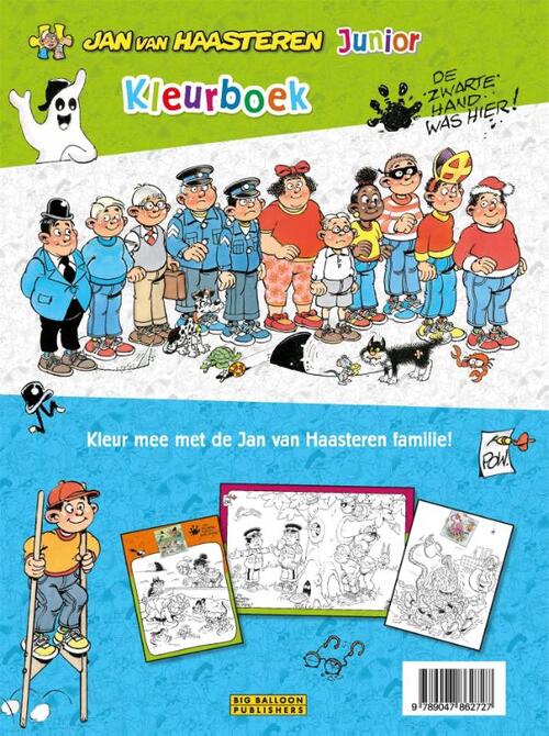 Jan van Haasteren Junior kleurboek