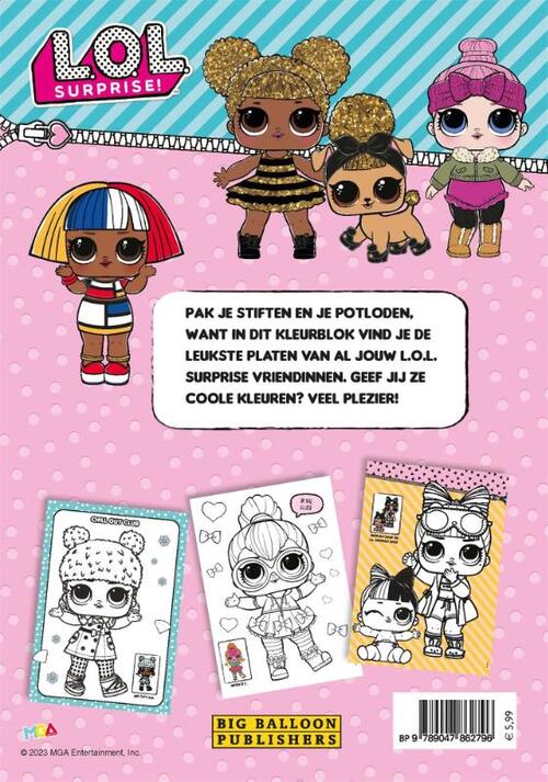 L.O.L. Surprise! Kleurblok