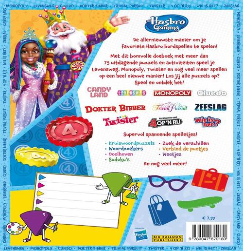 Doeboek bomvol spellen