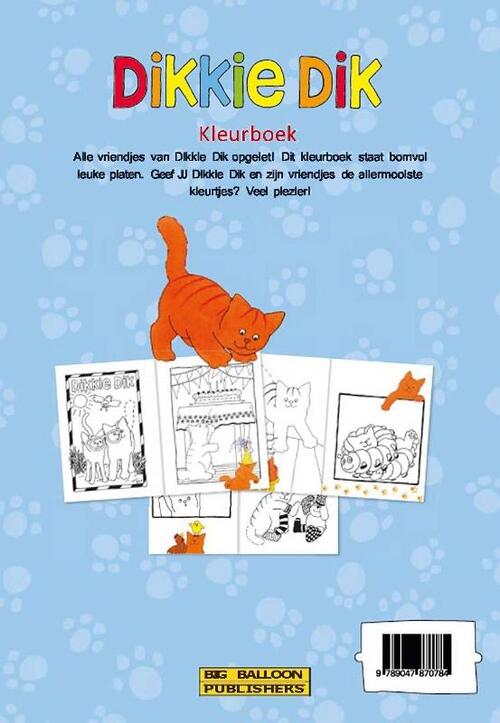 Dikkie Dik Kleurboek